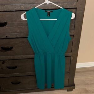 Forever 21 Teal Dress